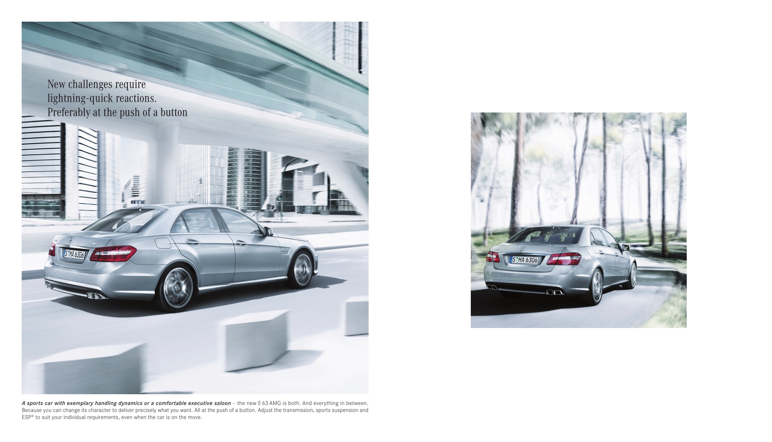 2010 Mercedes-Benz E-Class AMG Brochure Page 6